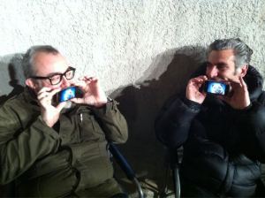 ALEX DE LA IGLESIA Y SU MOVIL